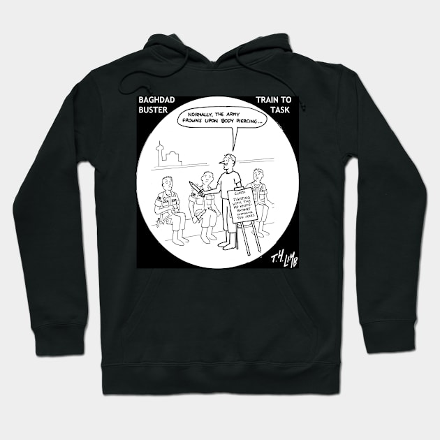 Train To Task Hoodie by Limb Store